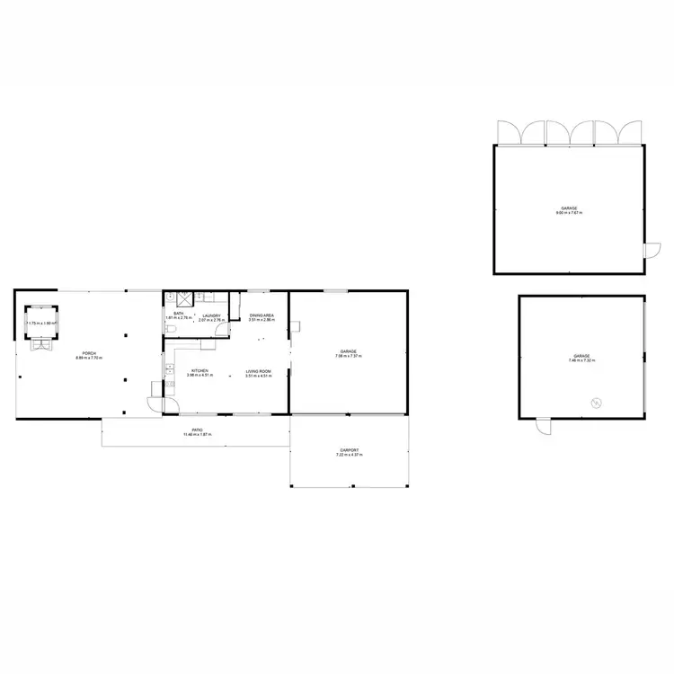Floorplan of Homely rural property listing, 27 Billabong Way, Bucca QLD 4670