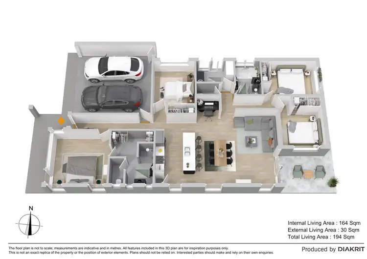 Floorplan of Homely house listing, 10 Affinity Way, Thornlands QLD 4164