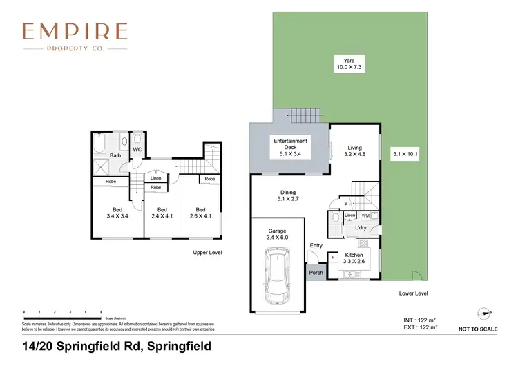Floorplan of Homely townhouse listing, 14/20 Springfield Road, Springfield NSW 2250