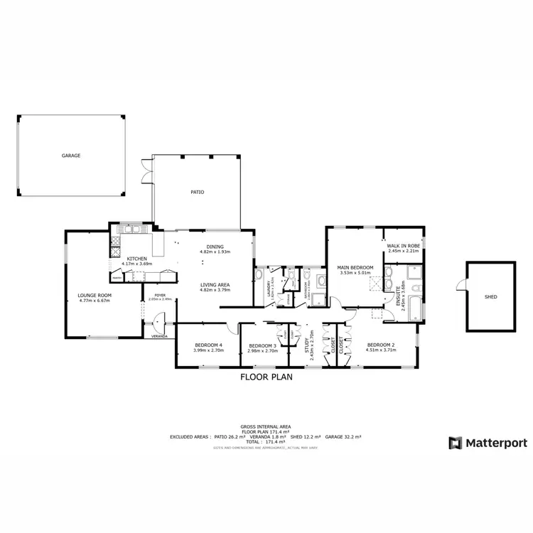 Floorplan of Homely house listing, 13 Villiers Street East, Bassendean WA 6054
