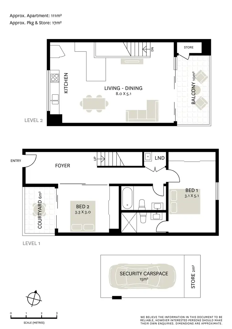 Floorplan of Homely apartment listing, 18/1 Barr Street, Camperdown NSW 2050
