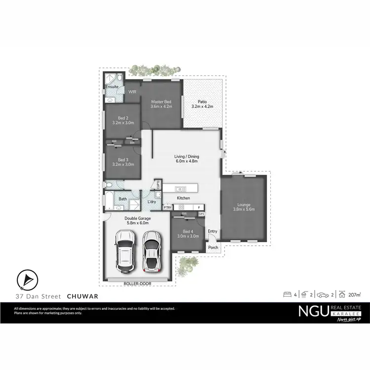 Floorplan of Homely house listing, 37 Dan Street, Chuwar QLD 4306
