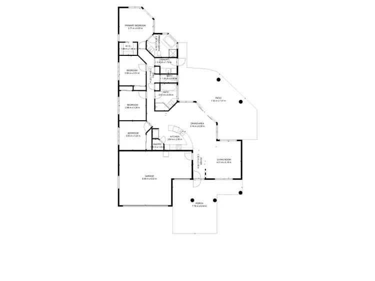 Floorplan of Homely house listing, 25 Chantelle Circuit, Coral Cove QLD 4670