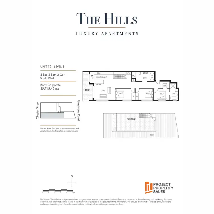 Floorplan of Homely apartment listing, 12/10 Chester Street, Highgate Hill QLD 4101