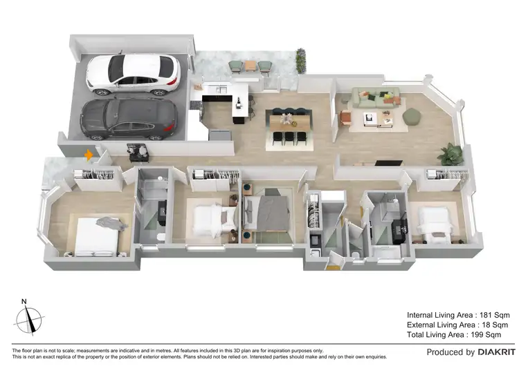 Floorplan of Homely house listing, 5 Fazey Close, Caboolture QLD 4510