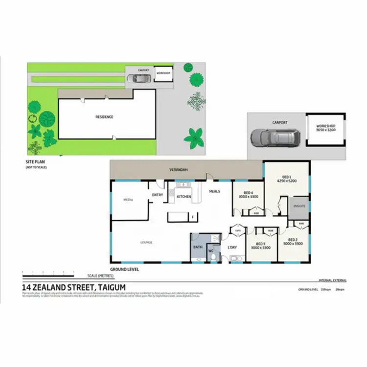 Floorplan of Homely house listing, 14 Zealand Street, Taigum QLD 4018