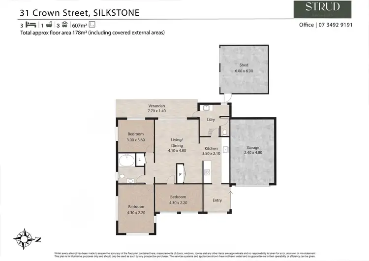 Floorplan of Homely house listing, 31 Crown Street, Silkstone QLD 4304