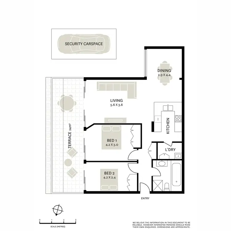 Floorplan of Homely apartment listing, 14/1-13 Grafton Street, Balmain NSW 2041