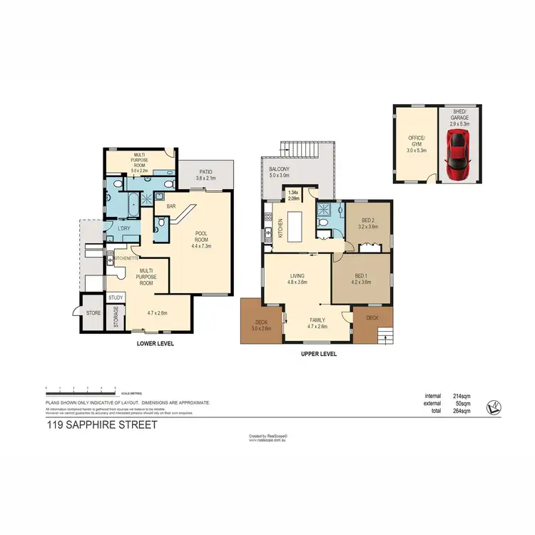 Floorplan of Homely house listing, 119 Sapphire Street, Holland Park QLD 4121