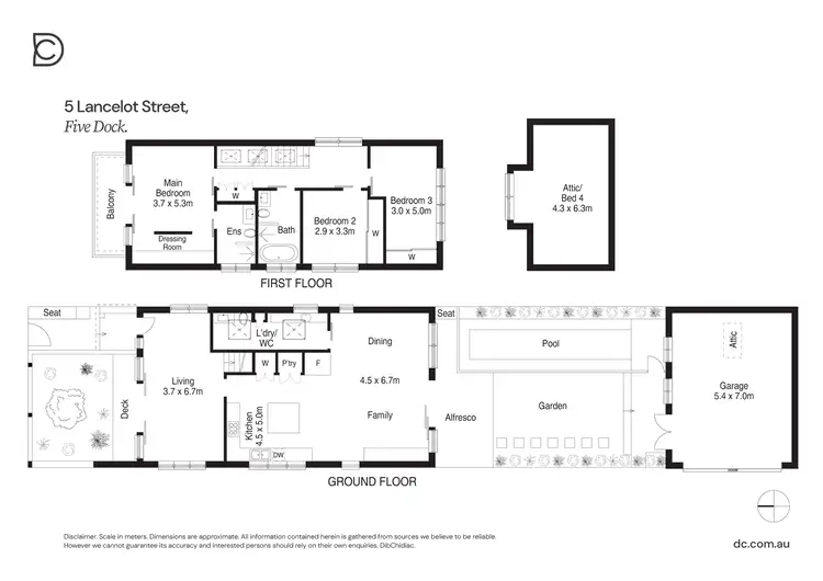 Floorplan of Homely house listing, 5 Lancelot Street, Five Dock NSW 2046