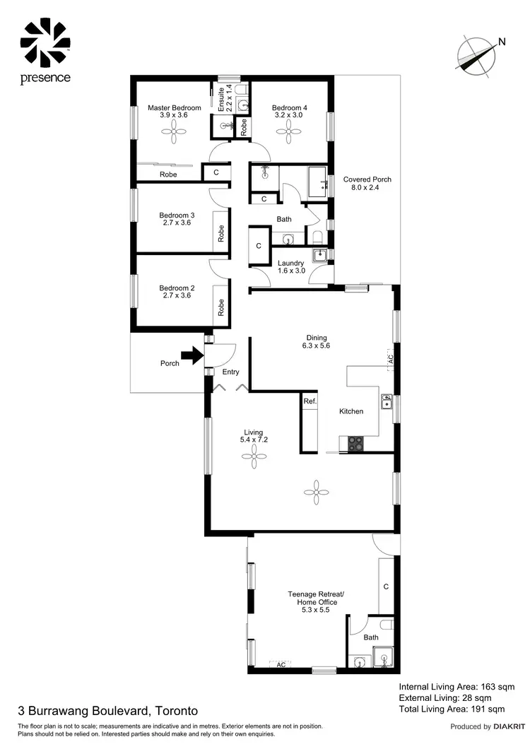 Floorplan of Homely house listing, 3 Burrawang Boulevard, Toronto NSW 2283