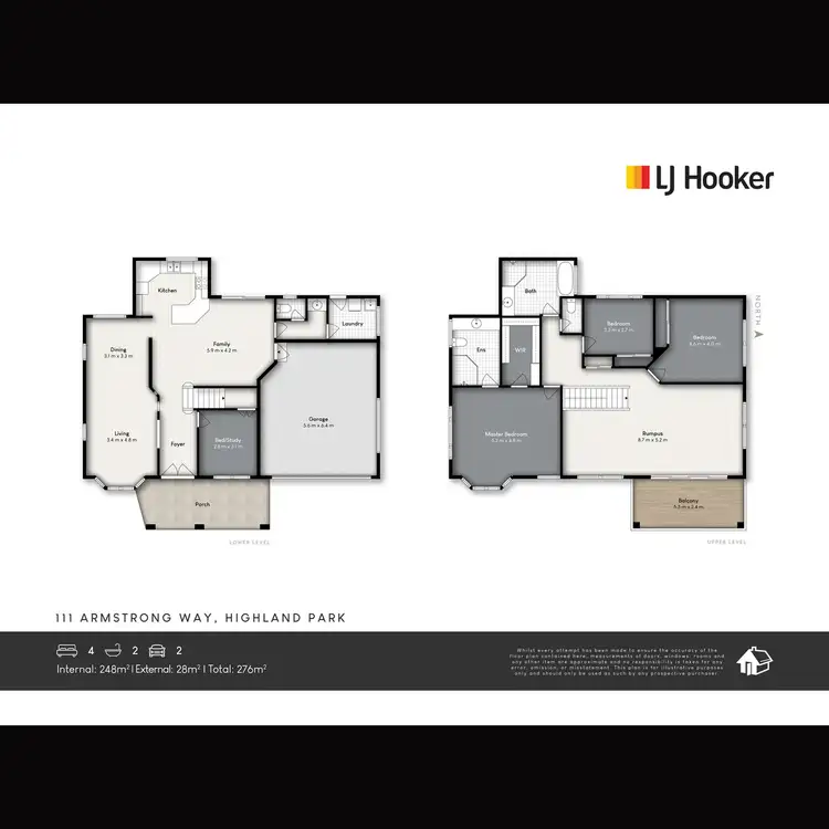 Floorplan of Homely house listing, 111 Armstrong Way, Highland Park QLD 4211