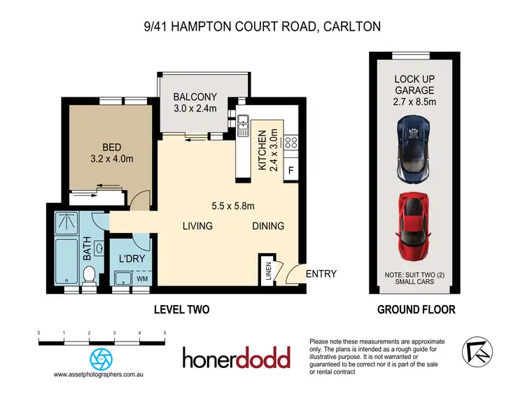 Floorplan of Homely apartment listing, 9/41 Hampton Court Road, Carlton NSW 2218