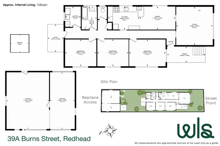 Floorplan of Homely house listing, 39a Burns Street, Redhead NSW 2290