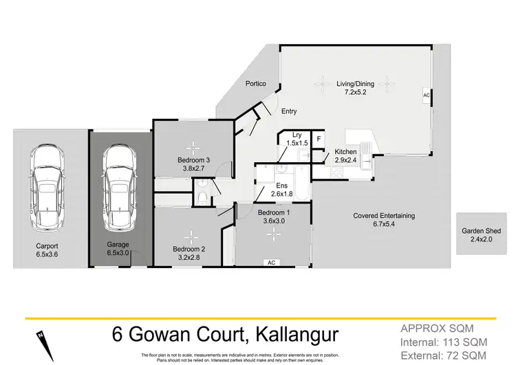 Floorplan of Homely house listing, 6 Gowan Court, Kallangur QLD 4503