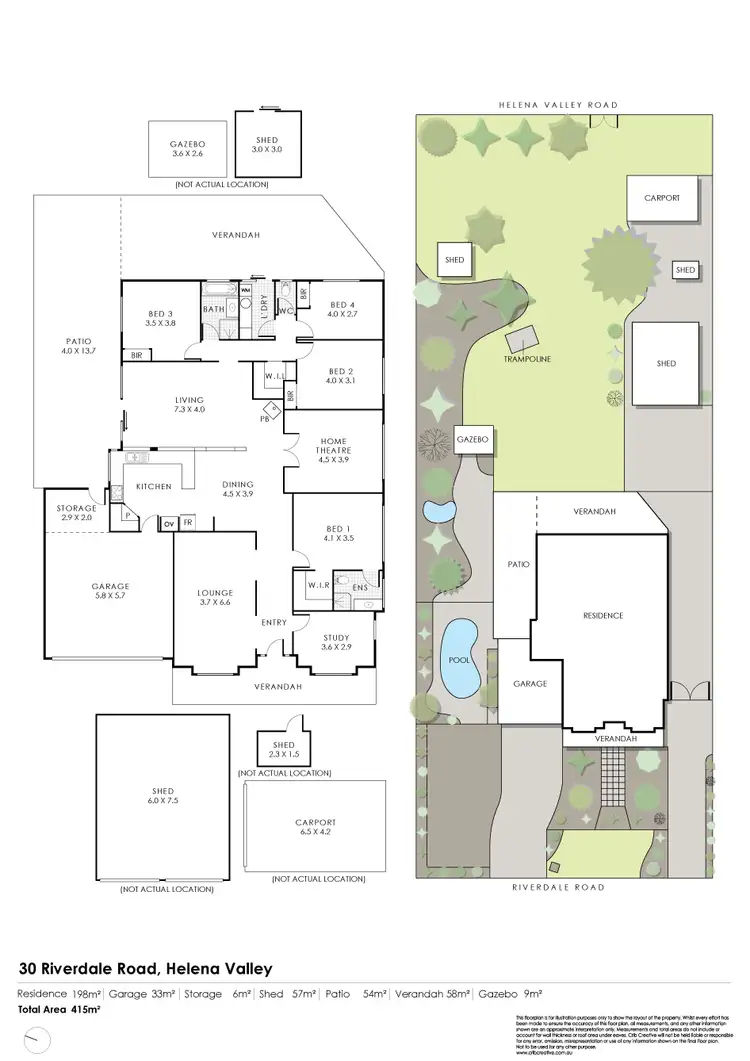 Floorplan of Homely house listing, 30 Riverdale Road, Helena Valley WA 6056
