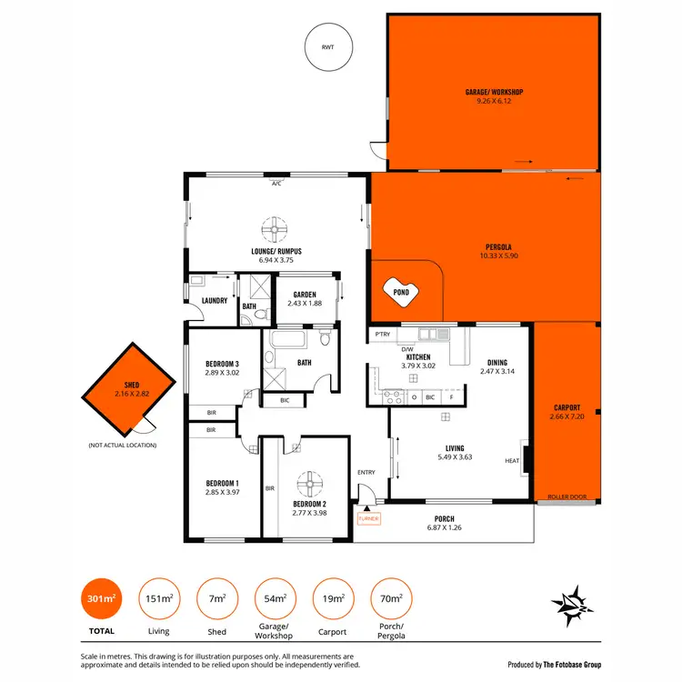Floorplan of Homely house listing, 13 Anne Court, Happy Valley SA 5159