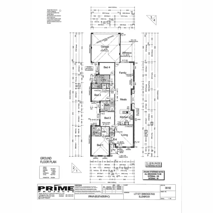 Floorplan of Homely house listing, 26 Simmonds Pass, Ellenbrook WA 6069