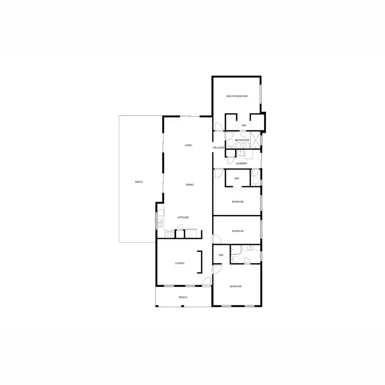 Floorplan of Homely house listing, 80 Elmridge Parkway, Ellenbrook WA 6069