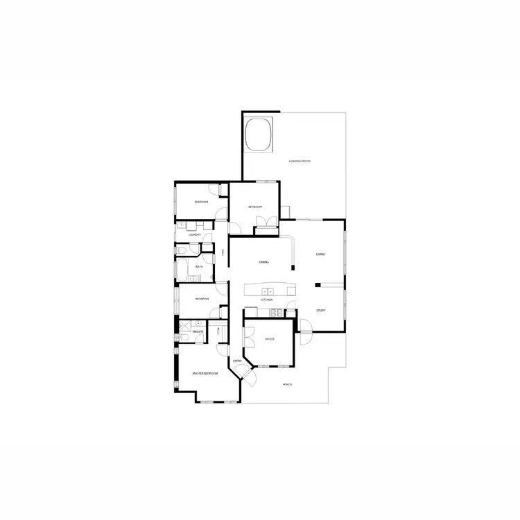 Floorplan of Homely house listing, 38 Elmina Avenue, Ellenbrook WA 6069