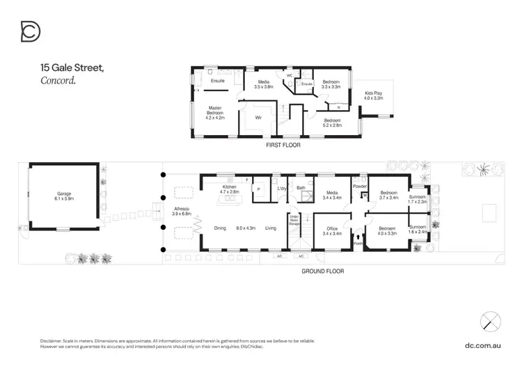 Floorplan of Homely house listing, 15 Gale Street, Concord NSW 2137