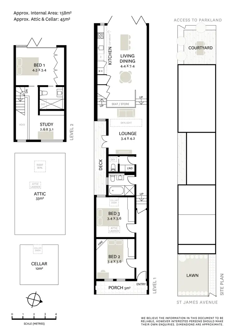 Floorplan of Homely terrace listing, 6 St James Avenue, Glebe NSW 2037