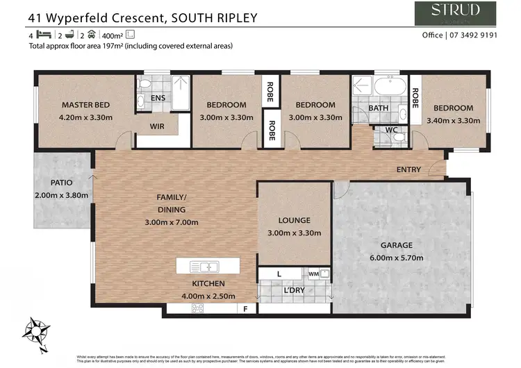 Floorplan of Homely house listing, 41 Wyperfeld Crescent, South Ripley QLD 4306