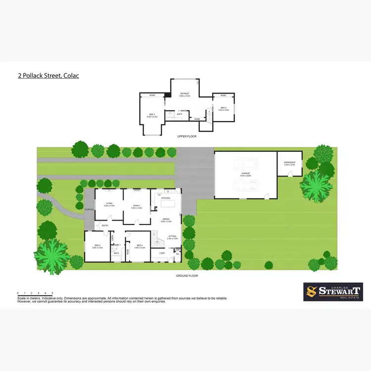 Floorplan of Homely house listing, 2 Pollack Street, Colac VIC 3250
