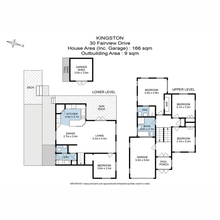 Floorplan of Homely house listing, 30 Fairview Drive, Kingston TAS 7050