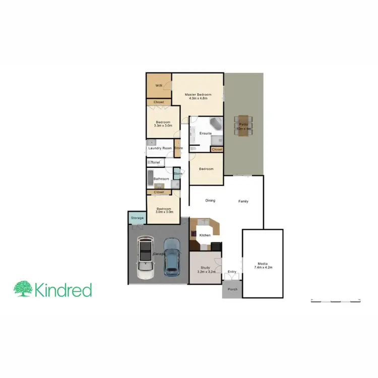 Floorplan of Homely house listing, 5 Reddy Drive, Caboolture QLD 4510