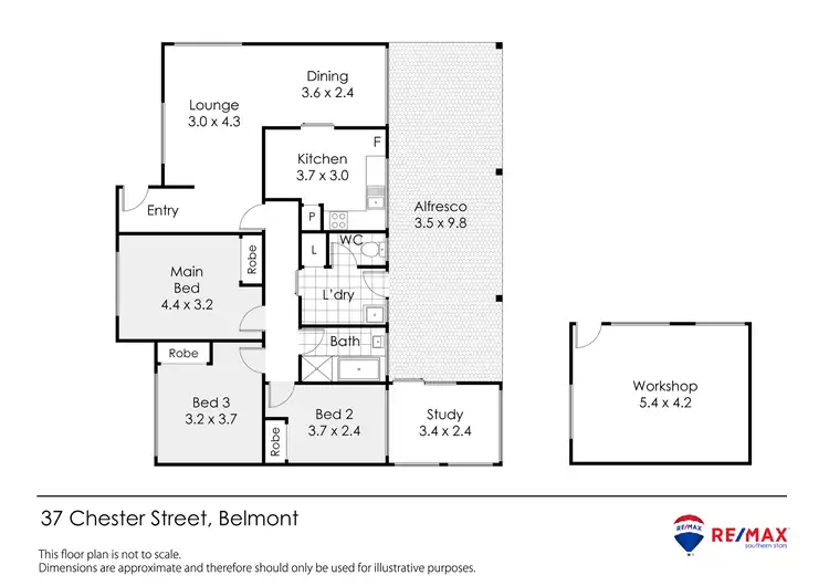 Floorplan of Homely house listing, 37 Chester Street, Belmont WA 6104