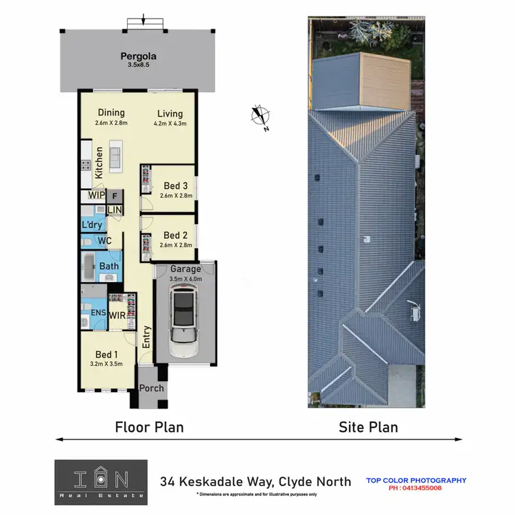 Floorplan of Homely house listing, 34 Keskadale Way, Clyde North VIC 3978