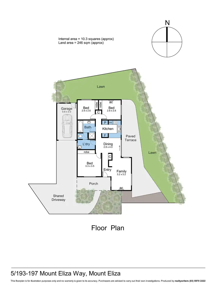 Floorplan of Homely house listing, 5/193-197 Mount Eliza Way, Mount Eliza VIC 3930