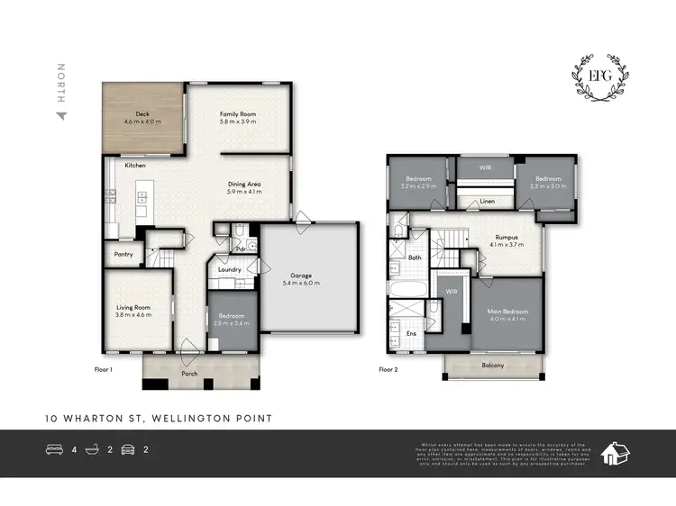 Floorplan of Homely house listing, 10 Wharton Street, Wellington Point QLD 4160