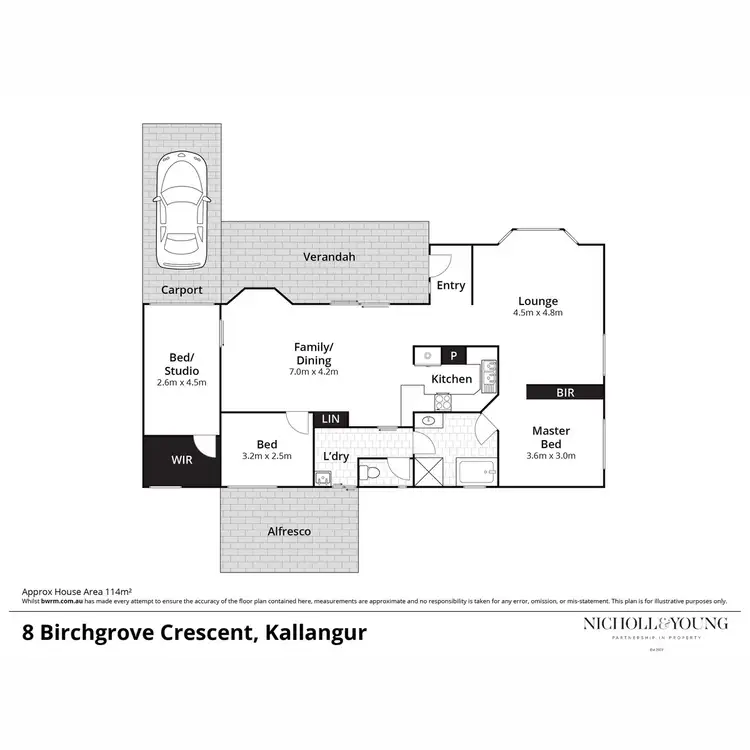Floorplan of Homely house listing, 8 Birchgrove Crescent, Kallangur QLD 4503