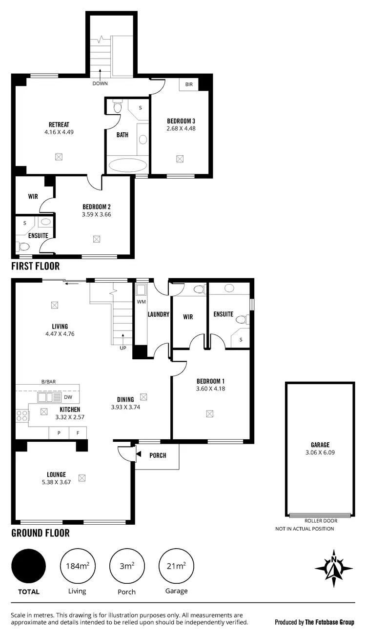 Floorplan of Homely townhouse listing, 43B Kingston Avenue, Richmond SA 5033