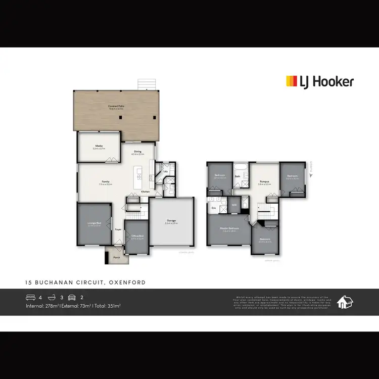 Floorplan of Homely house listing, 15 Buchanan Circuit, Oxenford QLD 4210