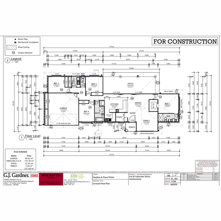 Floorplan of Homely house listing, 15 Tidewater Drive, Lammermoor QLD 4703