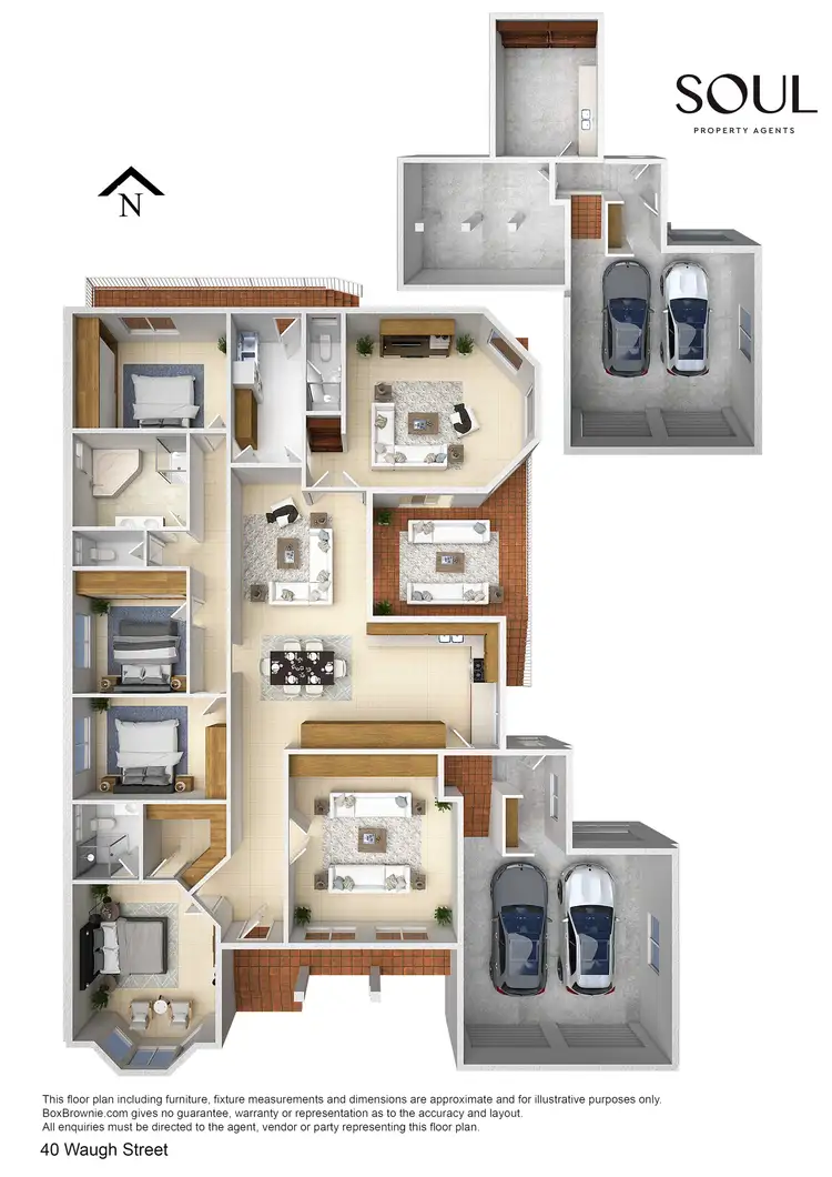 Floorplan of Homely house listing, 40 Waugh Street, Griffith NSW 2680
