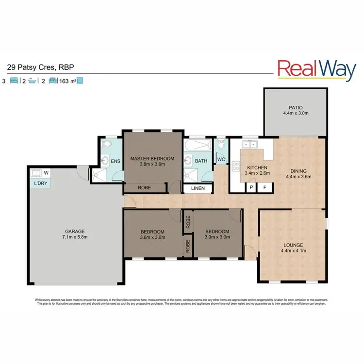 Floorplan of Homely house listing, 29 Patsy Crescent, Redbank Plains QLD 4301