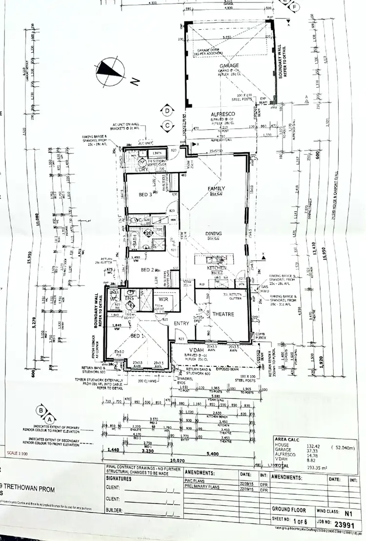 Floorplan of Homely house listing, 75 Trethowan Promenade, Alkimos WA 6038