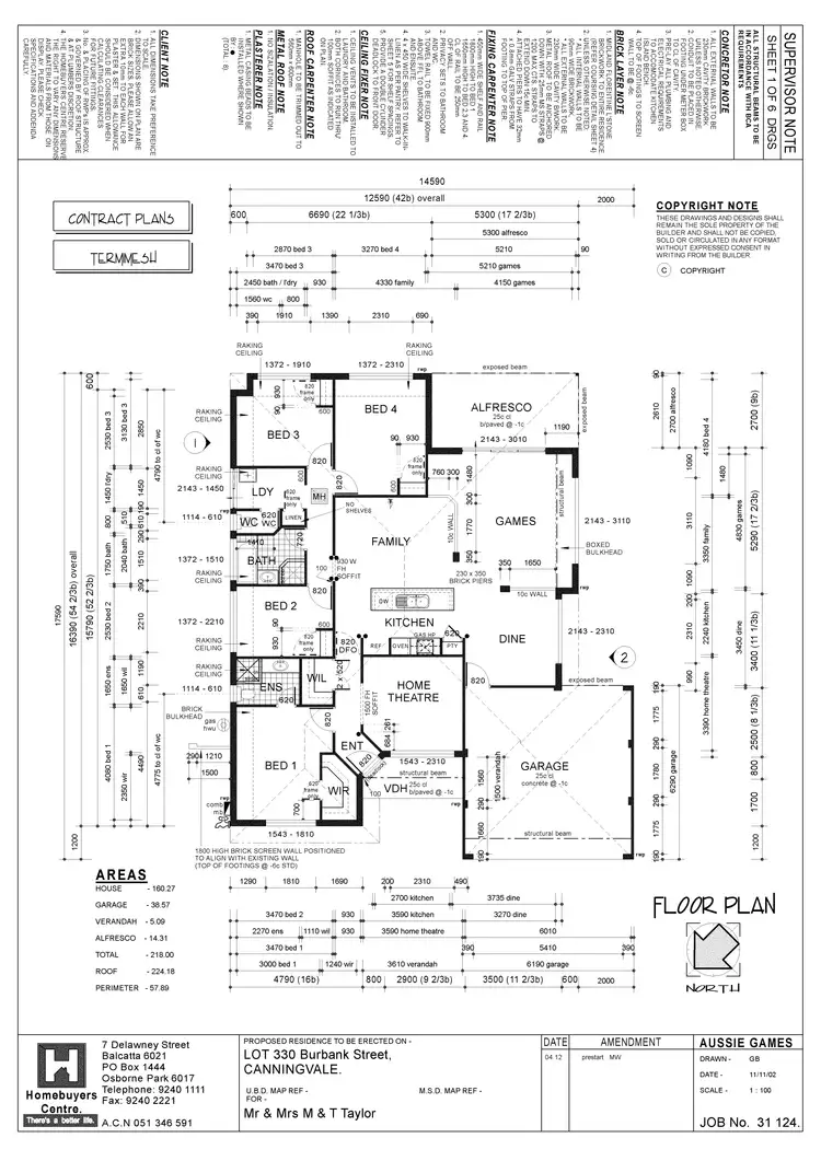 Floorplan of Homely house listing, 20 Burbank Street, Canning Vale WA 6155