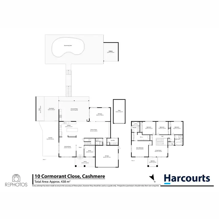 Floorplan of Homely house listing, 10 Cormorant Close, Cashmere QLD 4500