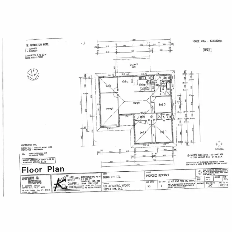 Floorplan of Homely house listing, 16 Kestrel Crt, Eli Waters QLD 4655