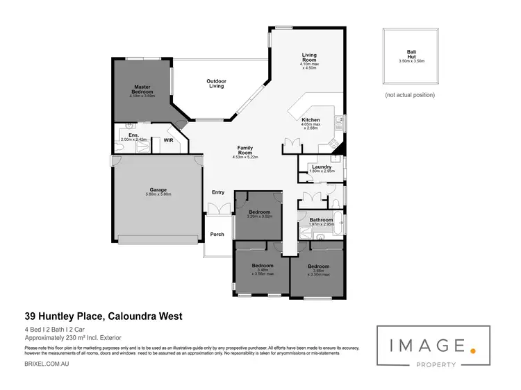 Floorplan of Homely house listing, 3 Huntley Place, Caloundra West QLD 4551
