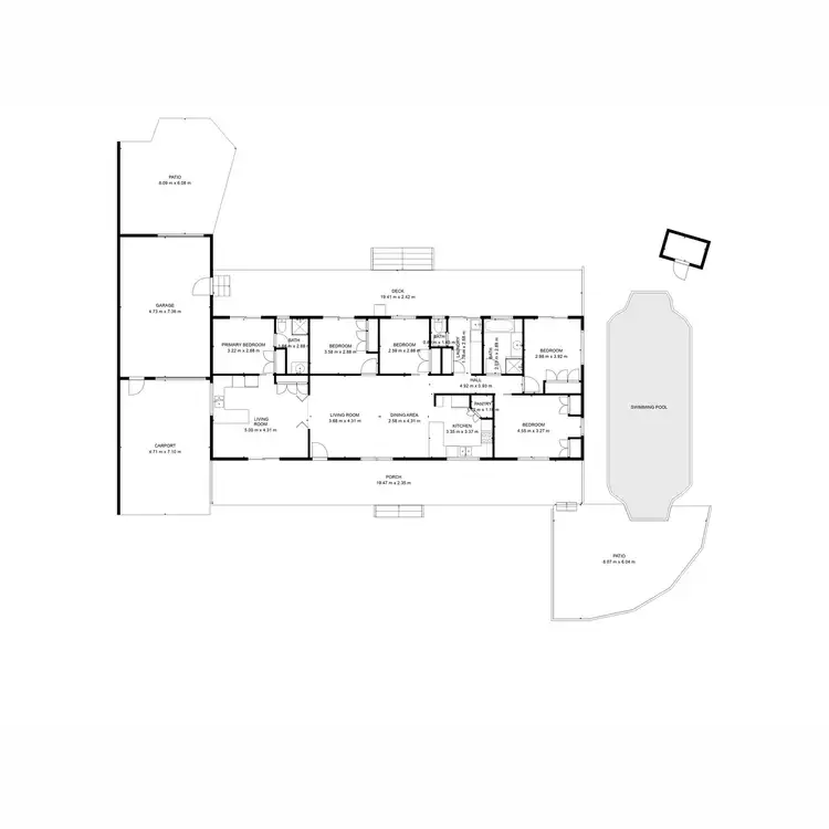 Floorplan of Homely house listing, 1 Killara Court, Bundaberg East QLD 4670
