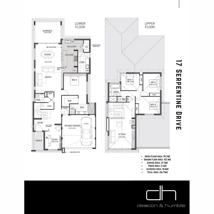 Floorplan of Homely house listing, 17 Serpentine Drive, South Guildford WA 6055