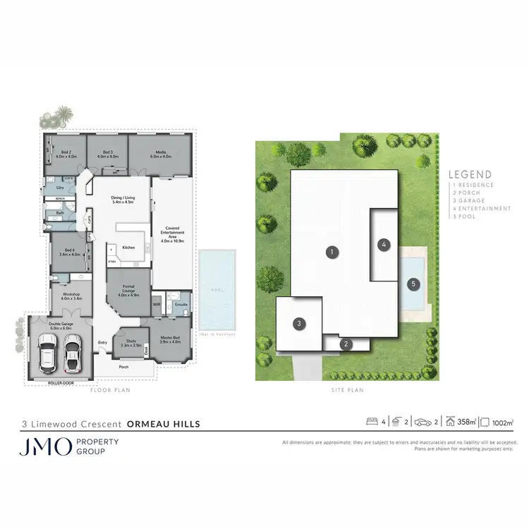 Floorplan of Homely house listing, 3 Limewood Crescent, Ormeau Hills QLD 4208