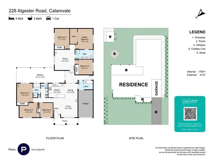 Floorplan of Homely house listing, 228 Algester Road, Calamvale QLD 4116