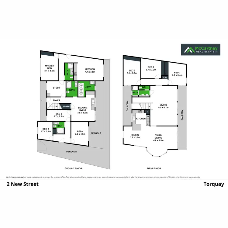 Floorplan of Homely house listing, 2 New Street, Torquay VIC 3228
